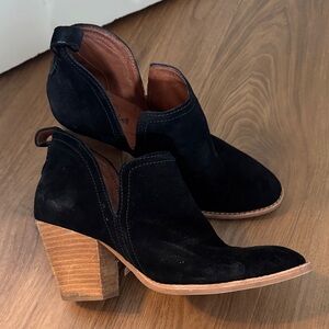 Jeffrey Campbell - Black Suede Ankle Boots 8.5